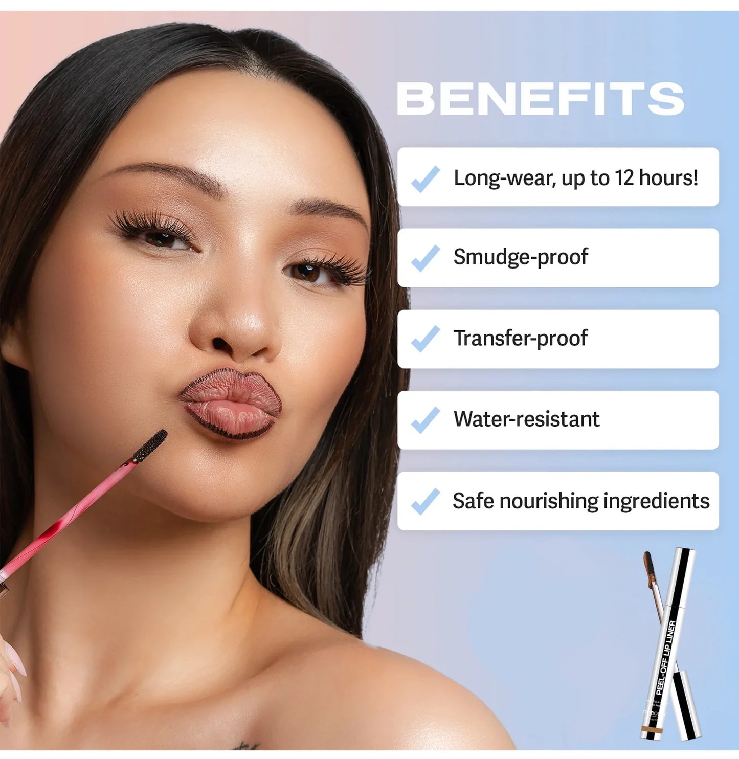 THE ORIGINAL PEEL-The Peel-Off Lip Liner