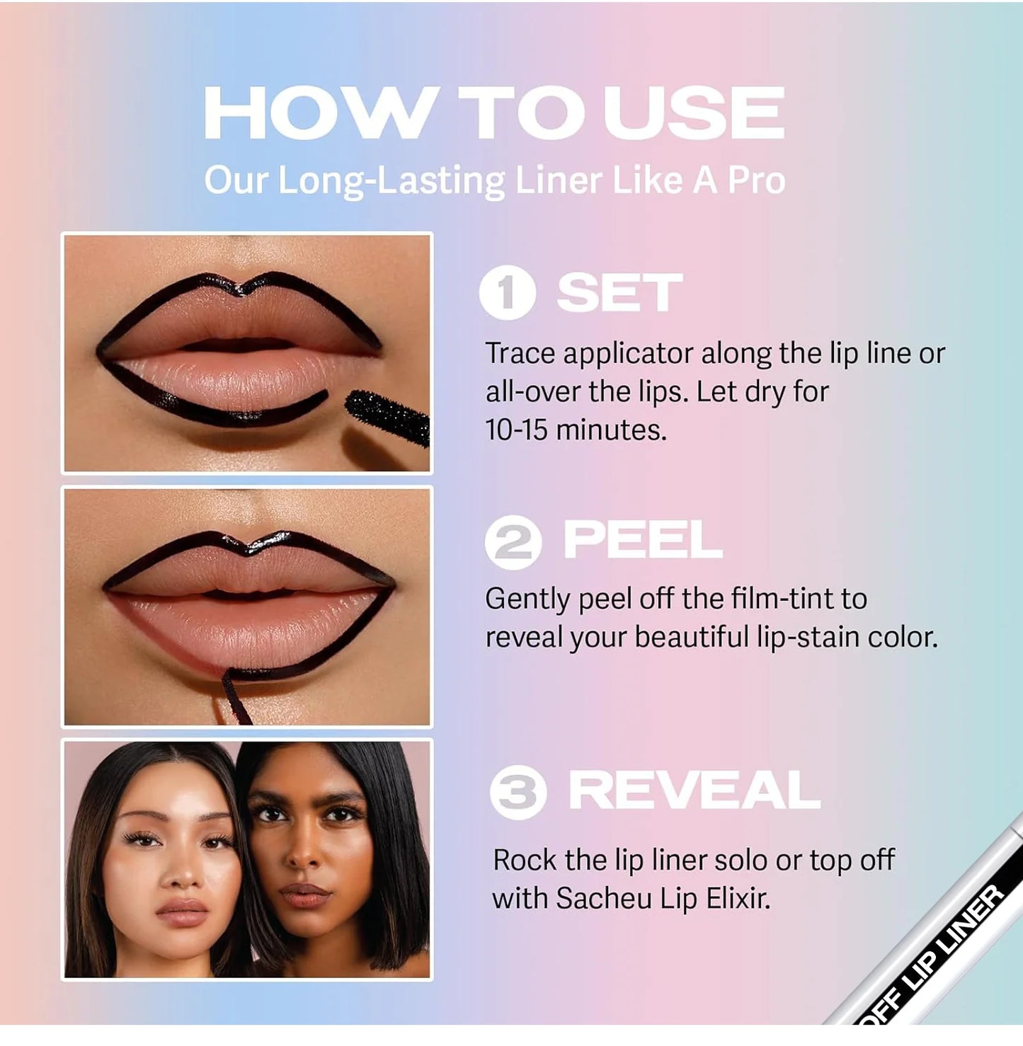 THE ORIGINAL PEEL-The Peel-Off Lip Liner