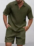 Effortless Waffle Casual Set - Voyants