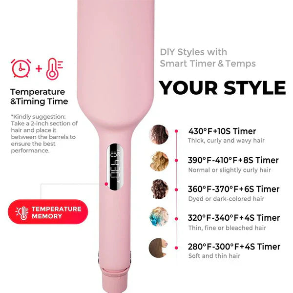 🧡Final 6 Hours: 60% OFF COMPACT Hair Waver Crimper - Voyants