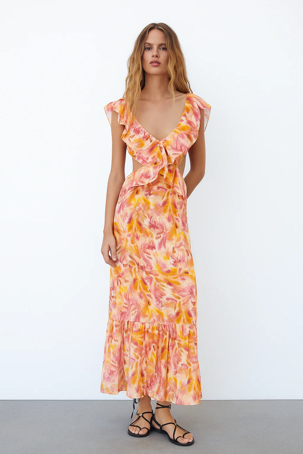 Women's Fashion RUFFLE DRESS