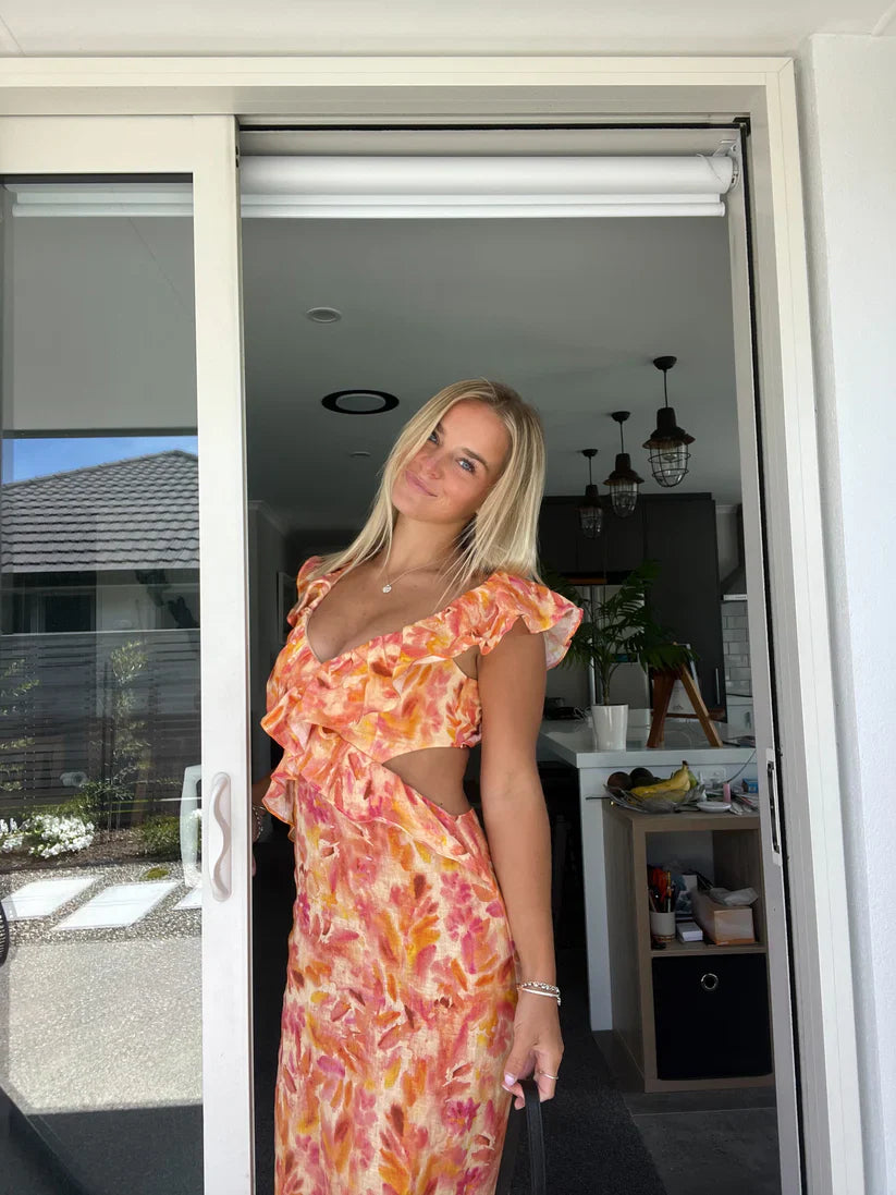 Women's Fashion RUFFLE DRESS