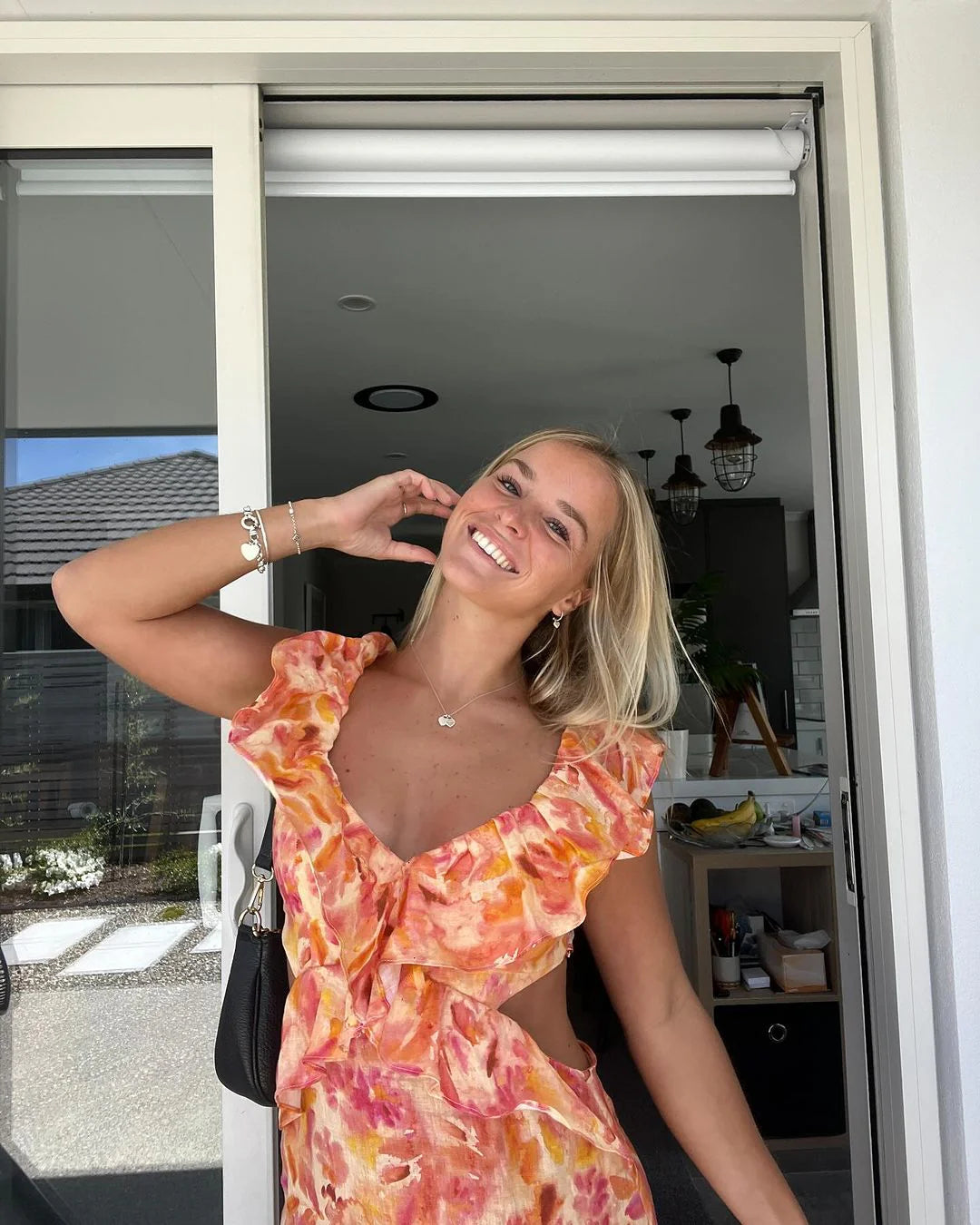 Women's Fashion RUFFLE DRESS