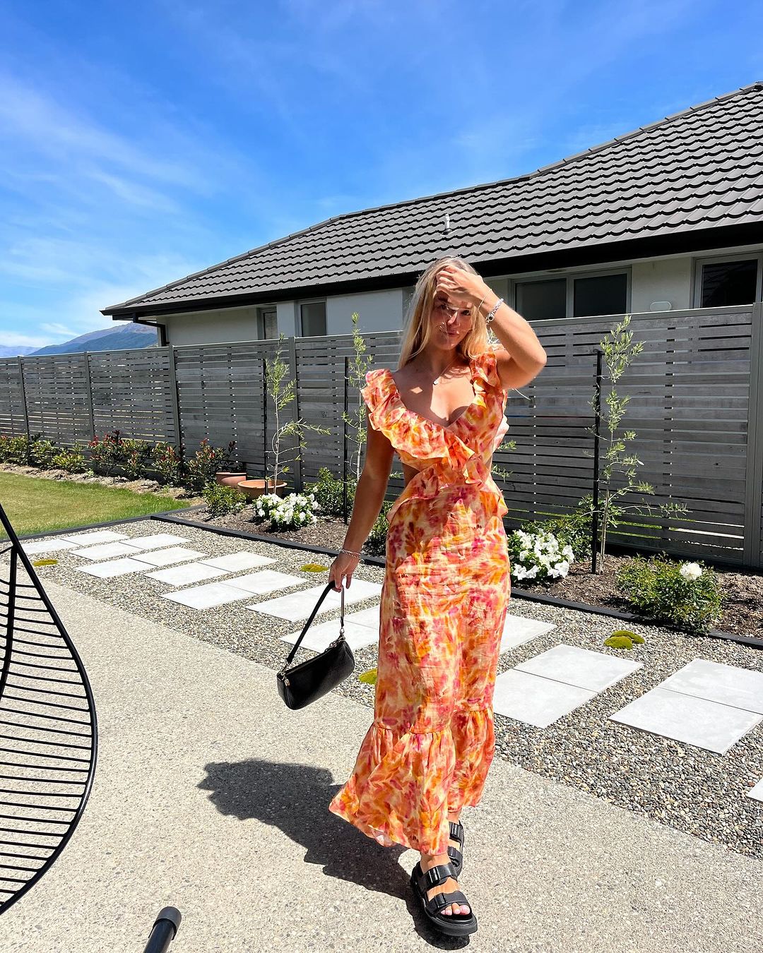 Women's Fashion RUFFLE DRESS